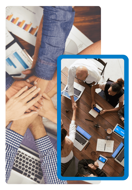 Persona buscando en Google