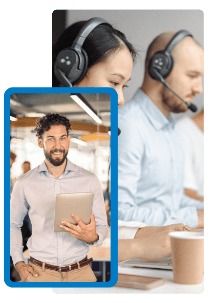 Persona buscando en Google